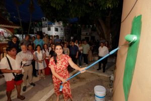 Gobierno de Mónica Villarreal Anaya transforma espacios públicos con “Rutas Mágicas de Color”